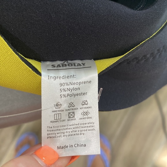 Sabolay youth medium neoprene wetsuit nwot - Picture 13 of 15